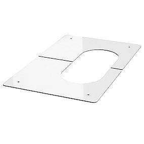 hvid - todelt dn100 dkskrm bosch