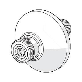 forkromet afsprring med 2 4x1 3 70mm tilgangsstykke oras