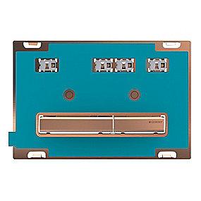 rdguld 246x164x10mm betjeningsplade sigma50 geberit