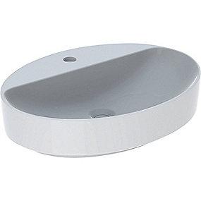 hvid bordplade til 600x450x158mm hndvask variform geberit