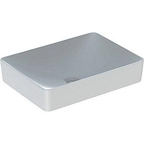 hvid bordplade til 550x158x400mm hndvask variform geberit