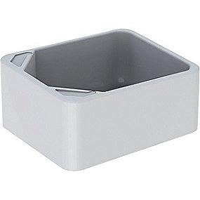 hvid 390x480x210mm fodkar publica geberit