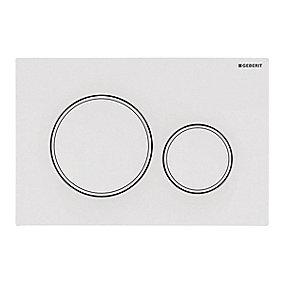alpin-hvid 246x164x12mm betjeningsplade sigma20 geberit