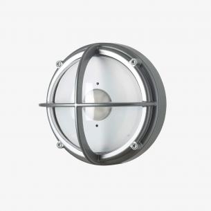 alufarvet klar uafskrmet lumen 660 3000k 5w 6 led skotlampe lk