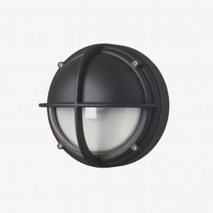 grafitgr klar halvafskrmet lumen 505 3000k 5w 6 led skotlampe lk