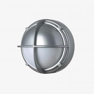 alufarvet opal halvafskrmet lumen 388 4000k 5w 6 led skotlampe lk