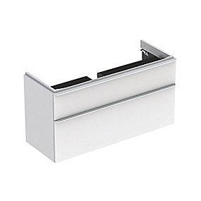hvid 2skuffer 1184x617x470mm vaskeskab smyle geberit