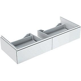 hvid skuffer 2 med 1174x220x462mm vaskeskab xeno2 geberit
