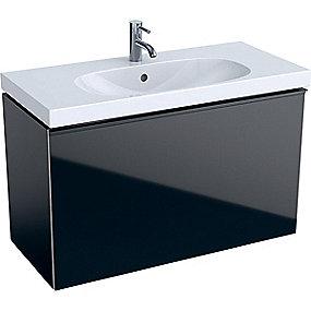 sort 1skuffe 890x535x416mm vaskeskab acanto geberit