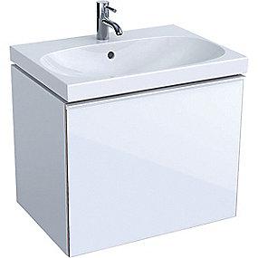 hvid 1skuffe 640x535x475mm vaskeskab acanto geberit
