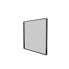 60x60cm aluramme matsort i spejl basicline sanibell