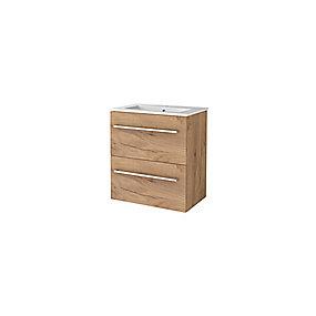 eg whiskey 61x40cm hndvask med mbelst basicline sanibell