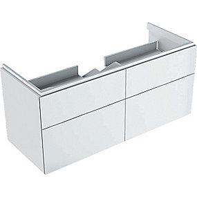 hvid skuffer 4 med 1174x530x462mm vaskeskab xeno2 geberit