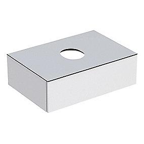 hvid skuffe 1 med 750x510x235mm vaskeskab variform geberit