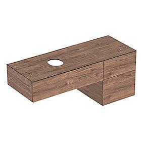 hickory nddetr 3skuffer 1350x510x550mm vaskeskab variform geberit