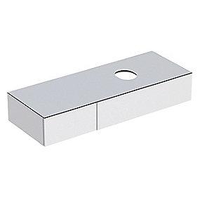 hvid skuffer 2 med 1350x510x235mm vaskeskab variform geberit