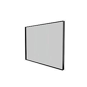 80x60cm aluramme matsort i spejl basicline sanibell
