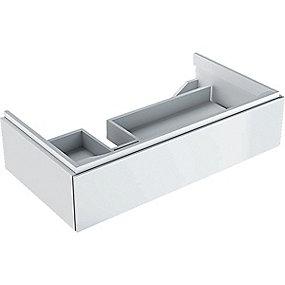 hvid skuffe med 880x220x462mm vaskeskab xeno2 geberit