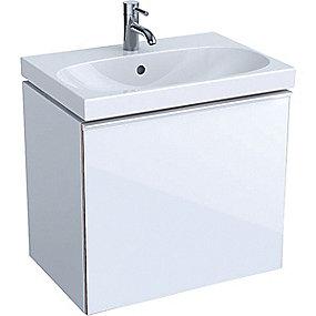 hjglans hvid 1skuffe 595x535x416mm vaskeskab acanto geberit