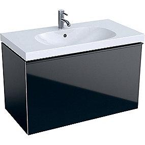 sort 1skuffe 890x535x475mm vaskeskab acanto geberit