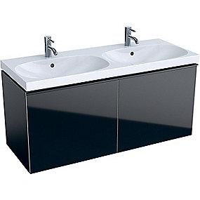 sort 2skuffer 1190x535x476mm vaskeskab acanto geberit