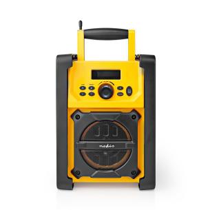 digital strmforsyning batteri fm byggepladsen p radio fm-radio nedis