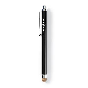 sort kuglepen clip med stk 1 knap kobbertjs smartphone tablet til brugt pen stylun nedis