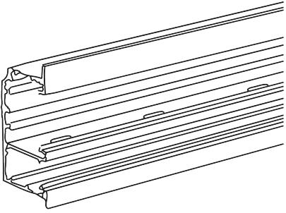 m 5 2 aluminium 161-2f installationskanal
