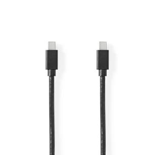 plastikpose sort pvc runde m 00 2 nikkelplateret gbps 48 han displayport mini han displayport mini 4 1 displayport kabel displayport mini