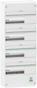 hvid modul 13 x 4 gruppetavle cx resi9 schneider