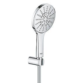 mm 500 1 bruseslange silverflex holder hndbruse med sprays 3 hndbruserst 130 smartactive rainshower grohe