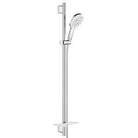 bruseslange silverflex vgholdere med mm 900 sprays 3 brusestangst smartactive rainshower grohe