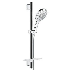 750mm 1 bruserslange silverflex 600mm brusestang hndbruser med brusestangst 150 smartactive rainshower grohe