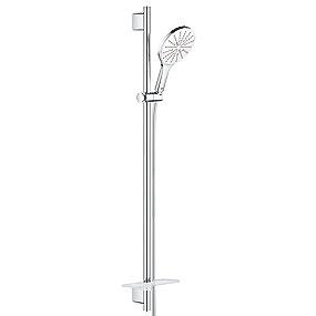 750mm 1 bruserslange silverflex 900mm brusestang hndbruser med brusestangst 150 smartactive rainshower grohe