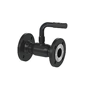 flange 50 dn 40 pn gennemlb reduceret hndtag rb kugleventil jip-ff danfoss