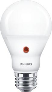60w mat e27 lumen 806 830 5w 7 nat-sensor dag led philips