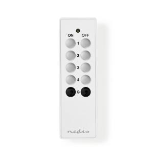 knapper programmerbare kanaler 4 fjernbetjening rf nedis