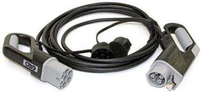 230v 16a t1-t2 ladekabel