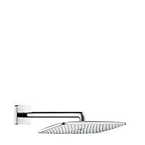 krom bruserbjning med 360x190mm 1jet air 360 hovedbruser e raindance hansgrohe