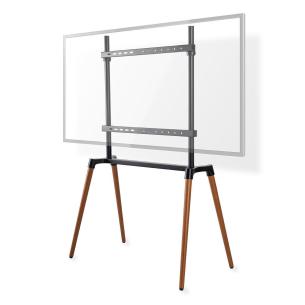 sort stl aluminium snap-lock rem skrid design scandinavian kg 40 vgt maksimal 75 - 60 stand gulv tv