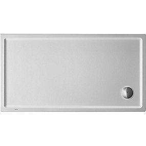 20mm rektangulrt 1400x750mm brusekar slimline starck duravit