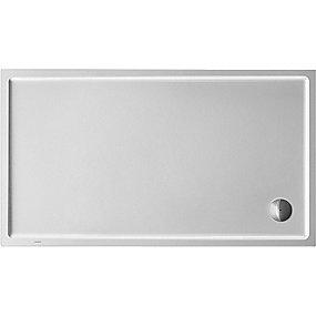 20mm rektangulrt 1600x900mm brusekar slimline starck duravit