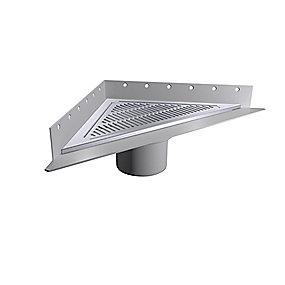 vandls uden lodret mm 110 sampak gulvaflb corner purus