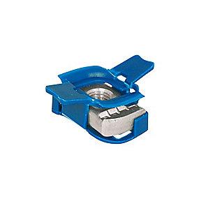 stl rustfrit 21mm 41x41 strut i montage nem for plast-vinger m10 glidesko walraven