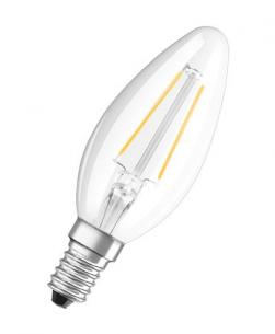 25w filament dmpbar ikke lumen 250 hvid varm - 827 5w 2 e14 kerte led ledvance