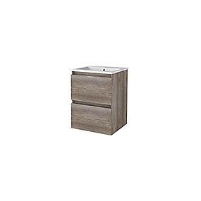 eg skotsk grebsfri 51x46cm hndvask med mbelst basicline sanibell