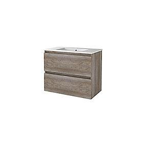 eg skotsk grebsfri 80x46cm hndvask med mbelst basicline sanibell