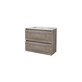eg skotsk grebsfri 80x40cm hndvask med mbelst basicline sanibell