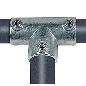system reol galvaniseret 4 11 x mm 2 42 muffer 3 med t-samling clamps pipe