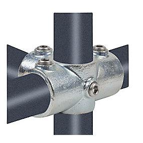 system reol galvaniseret 2 11 x mm 3 48 muffer 3 med kryds clamps pipe